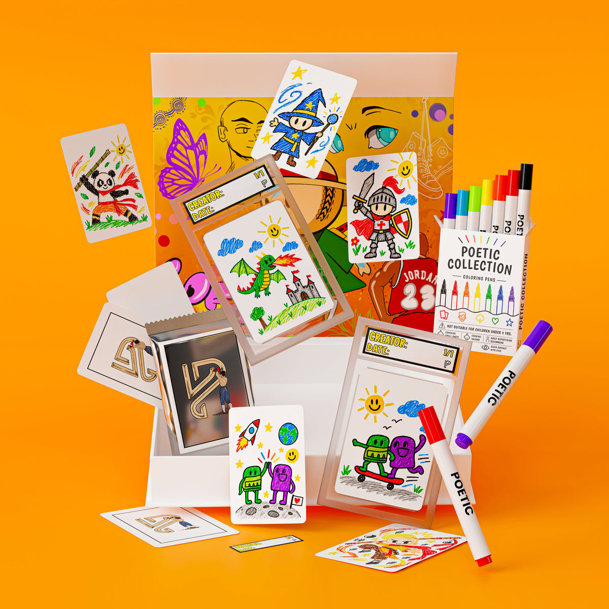 Trading Card Kit Poetic Collection