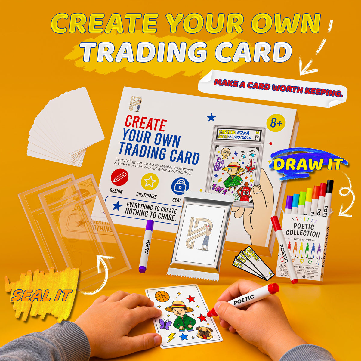 Trading Card Kit Poetic Collection