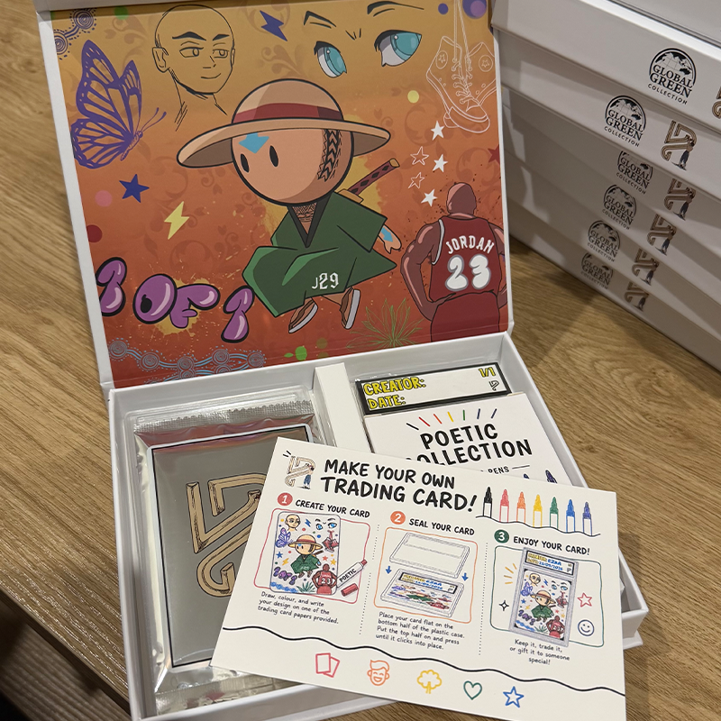 Poetic Collection - Create Your Own Trading Card Kit Poetic Collection